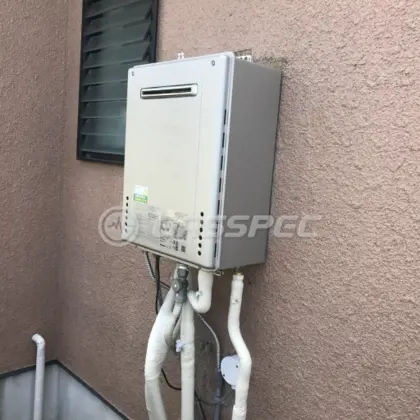 施工後の給湯器（ノーリツ GT-C2462SAWX-2 BL）
