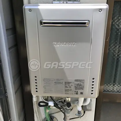 施工後の給湯器（ノーリツ GT-C2462SAWX-2 BL）