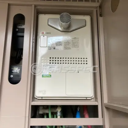 施工後の暖房熱源機（ノーリツ GTH-2444AWX3H-T-1 BL）