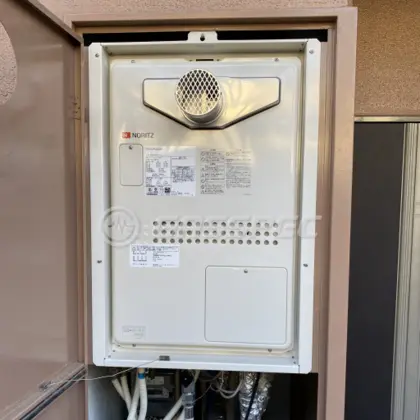 施工後の暖房熱源機（ノーリツ GTH-2444AWX3H-T-1 BL）