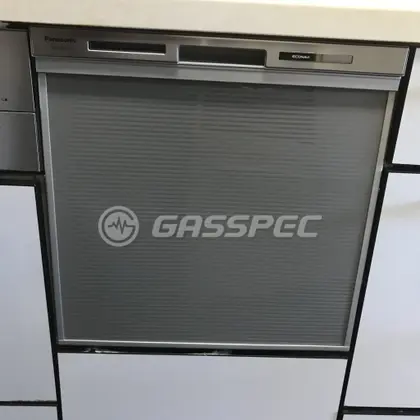 施工後のビルトイン食洗機（パナソニック NP-45MS9S）