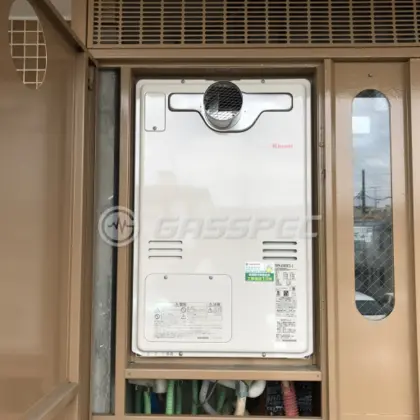 施工後の暖房熱源機（リンナイ RUFH-A2400AT2-3）