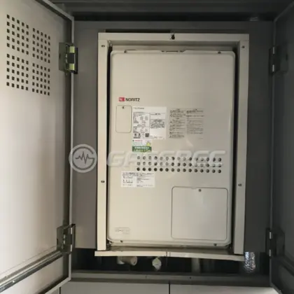 施工後の暖房熱源機（ノーリツ GTH-2444AWX3H-H-1 BL）