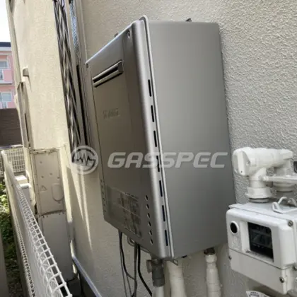 施工後の給湯器（ノーリツ GT-C2462SAWX-2 BL）