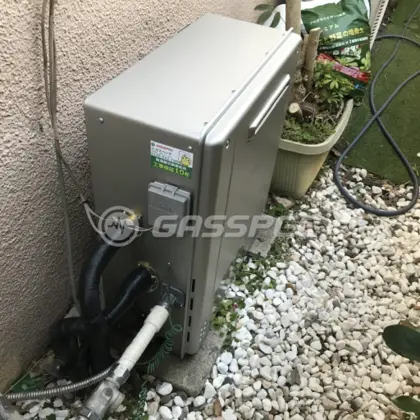施工後の給湯器（ノーリツ GT-C2062SARX-2 BL）