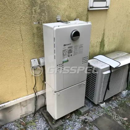 施工後の暖房熱源機（ノーリツ GTH-C2460SAW3H-1 BL）