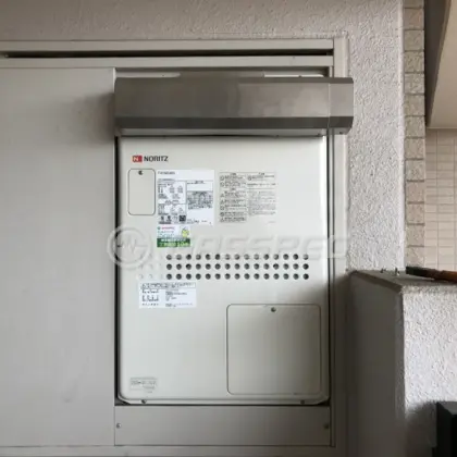 施工後の暖房熱源機（ノーリツ GTH-2444AWX3H-1 BL）