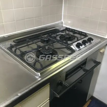 施工後のビルトインガスコンロ（ノーリツ N3WS9KJTKSTED）