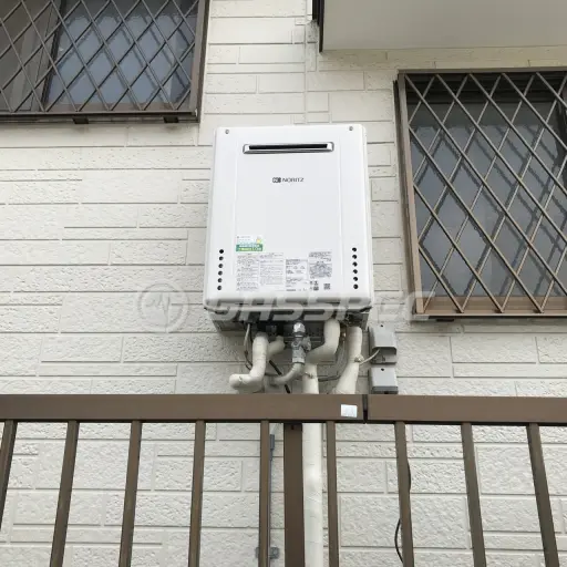 交換後の給湯器（ノーリツ GT-2460SAWX-2 BL）