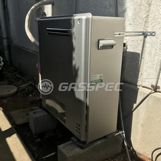 交換後の給湯器（ノーリツ GT-C2062SARX-2 BL）