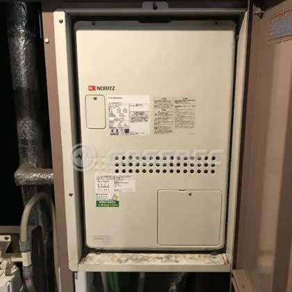 施工後の暖房熱源機（ノーリツ GTH-2444AWX3H-H-1 BL）
