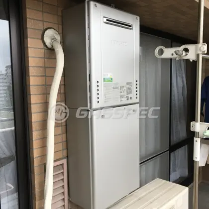 施工後の給湯器（ノーリツ GT-C2462SAWX-2 BL）