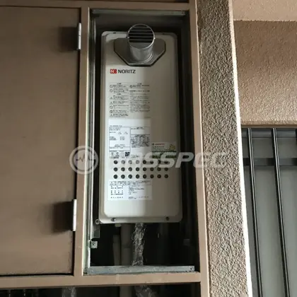 施工後の給湯器（ノーリツ GQ-1628AWX-T-DX BL）