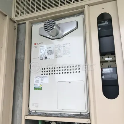施工後の暖房熱源機（ノーリツ GTH-2444AWX3H-T-1 BL）