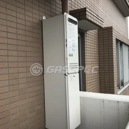 施工後の給湯器（ノーリツ GT-2053SAWX-4 BL）