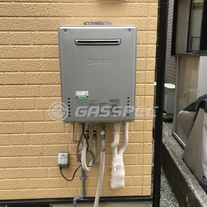 施工後の給湯器（ノーリツ GT-C2062SAWX-2 BL）