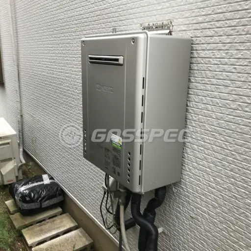 交換後の給湯器（ノーリツ GT-C2462SAWX-2 BL）