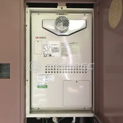 施工後の暖房熱源機（ノーリツ GTH-2444AWX3H-T-1 BL）
