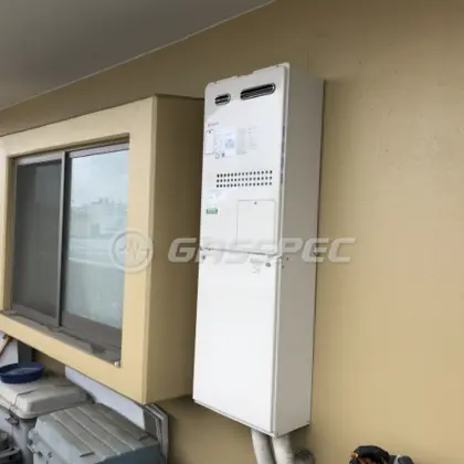 施工後の暖房熱源機（ノーリツ GTH-2444AWX3H-1 BL）