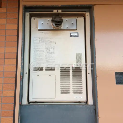 交換前の暖房熱源機（ナショナル（松下） AT-366RSA-AW2Q-C）