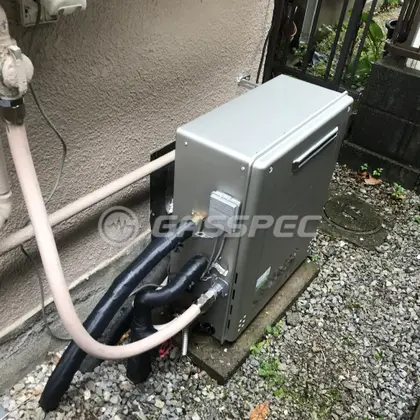 施工後の給湯器（ノーリツ GT-C2062SARX-2 BL）