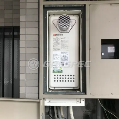 施工後の給湯器（ノーリツ GT-2053AWX-T-4 BL）