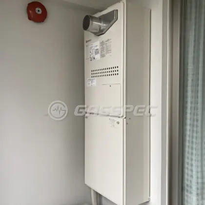 施工後の暖房熱源機（ノーリツ GTH-2444AWX3H-T-1 BL）