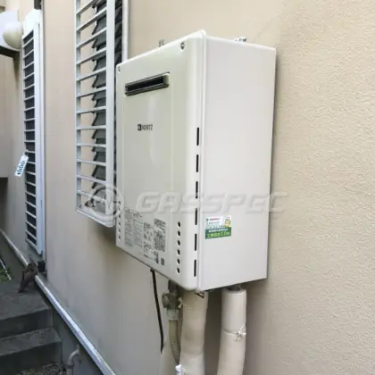 施工後の給湯器（ノーリツ GT-2460SAWX-2 BL）