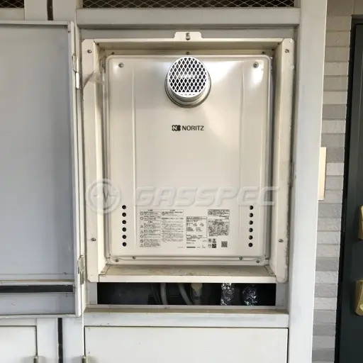 交換後の給湯器（ノーリツ GT-2460SAWX-T-2 BL）