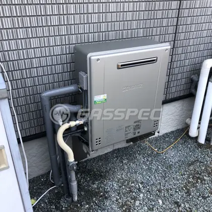 施工後の給湯器（ノーリツ GT-C2462SARX-2 BL）