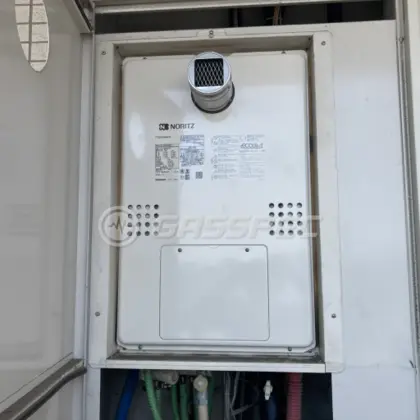 施工後の暖房熱源機（ノーリツ GTH-CV2460AW3H-T-1 BL）