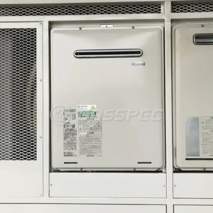 施工後の給湯器（リンナイ RUF-A2405SAW(B)）