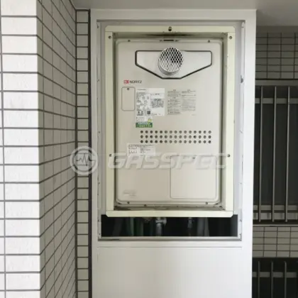 施工後の給湯器（ノーリツ GTH-2444AWX3H-T-1 BL）