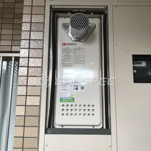 交換後の給湯器（ノーリツ GT-2053SAWX-T-4 BL）