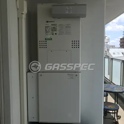 施工後の暖房熱源機（ノーリツ GTH-C2460AW3H-1 BL）