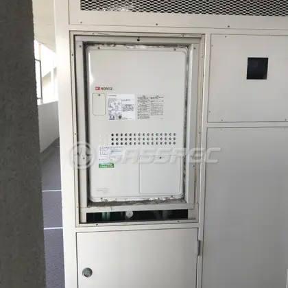 施工後の暖房熱源機（ノーリツ GTH-2444AWX3H-H-1 BL）