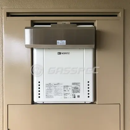 施工後の給湯器（ノーリツ GT-2060SAWX-2 BL）