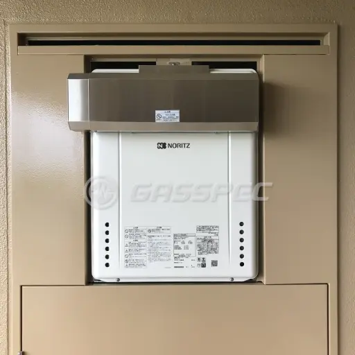交換後の給湯器（ノーリツ GT-2060SAWX-2 BL）