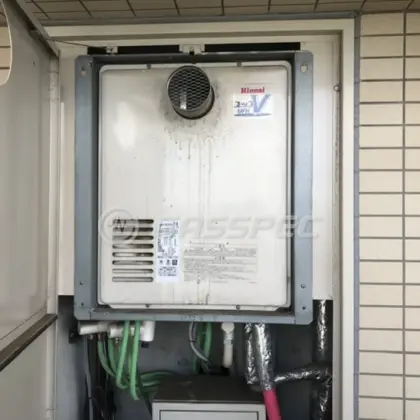 施工前の暖房熱源機（RUFH-VD2400AT2-3）