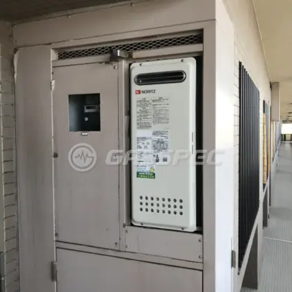 施工後の給湯器（ノーリツ GT-2053SAWX-4 BL）