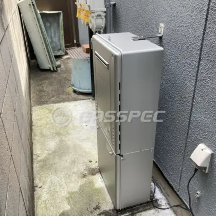 施工後の給湯器（ノーリツ GT-C2062SAWX-2 BL）