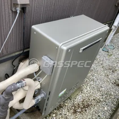 施工後の給湯器（ノーリツ GT-C2062SARX-2 BL）