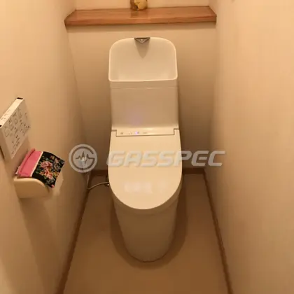 千葉県松戸市 交換後のトイレ TOTO CES9315#NW1