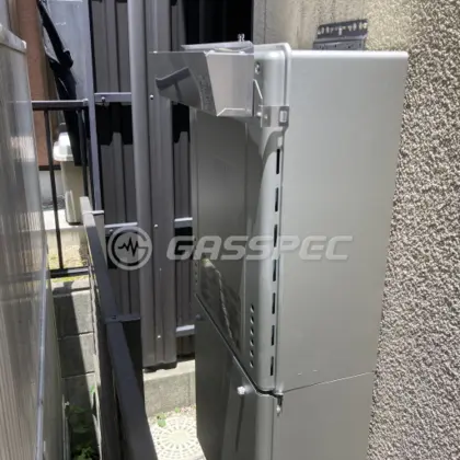 施工後の給湯器（ノーリツ GT-C2062SAWX-2 BL）