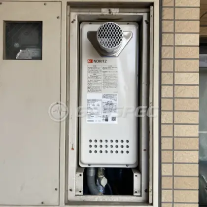 施工後の給湯器（ノーリツ GT-2053SAWX-T-4 BL）