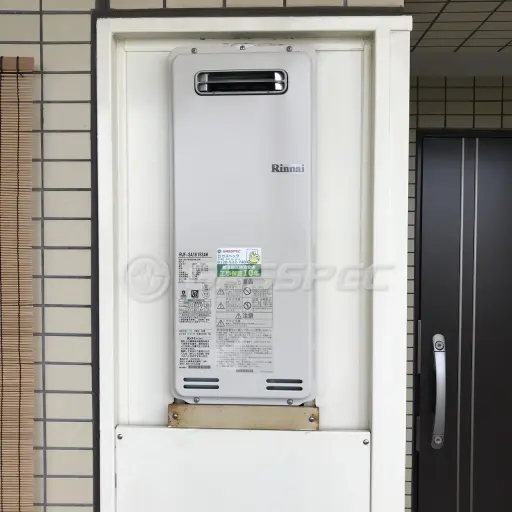 交換後の給湯器（リンナイ RUF-SA1615SAW）