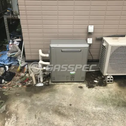 施工後の給湯器（ノーリツ GT-C2462ARX-2 BL）