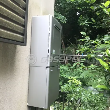 施工後の給湯器（ノーリツ GT-C2462SAWX-2 BL）