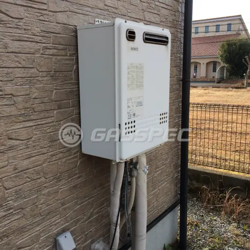交換前の給湯器（ノーリツ GT-2427AWX）