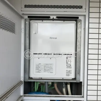 施工後の暖房熱源機（リンナイ RVD-A2400AU2-3(B)）